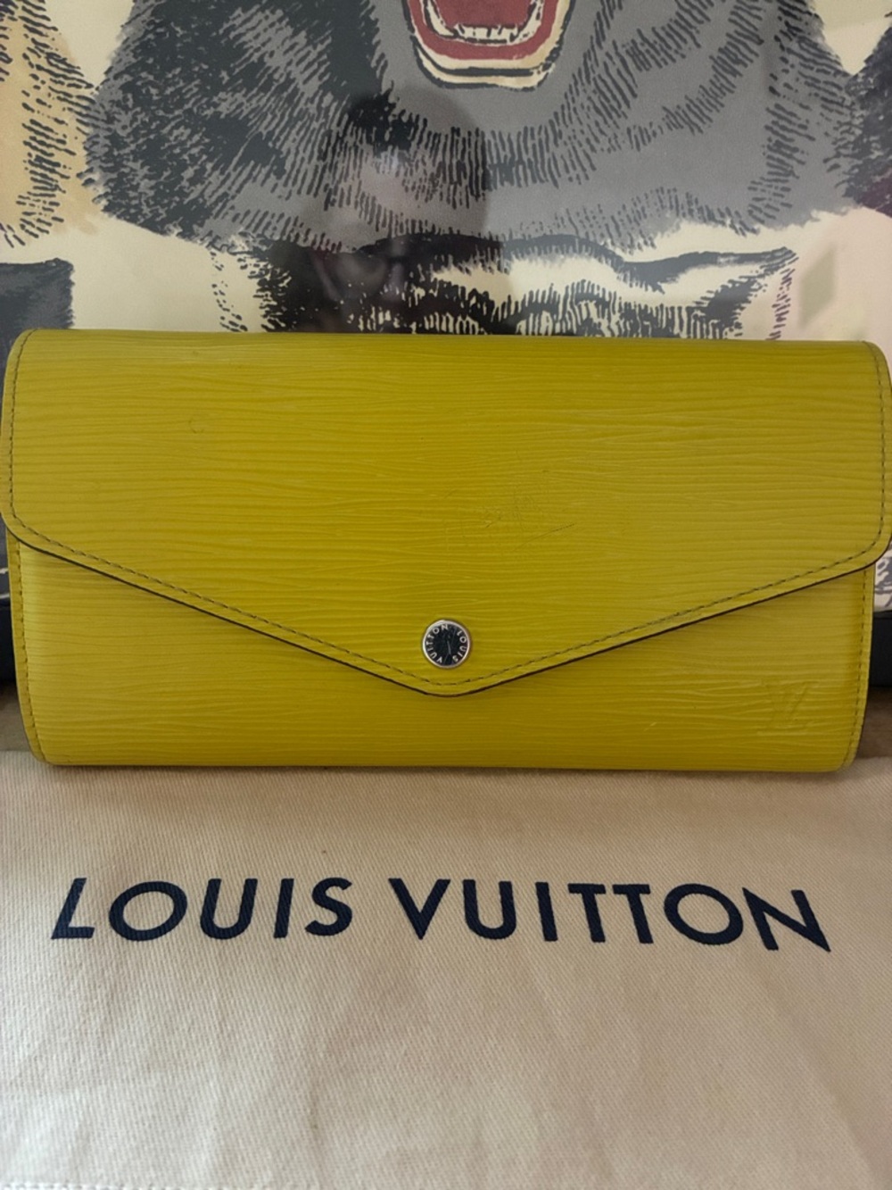 Louis Vuitton Sarah Epi Wallet!
